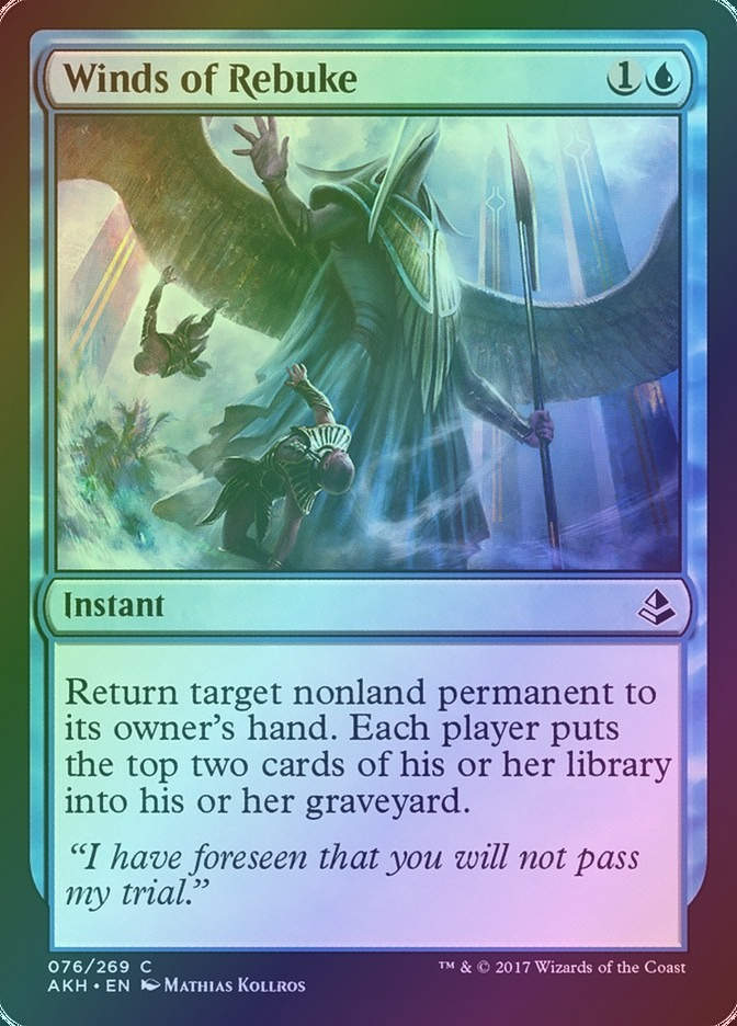 Winds of Rebuke (AKH) (76) / Foil