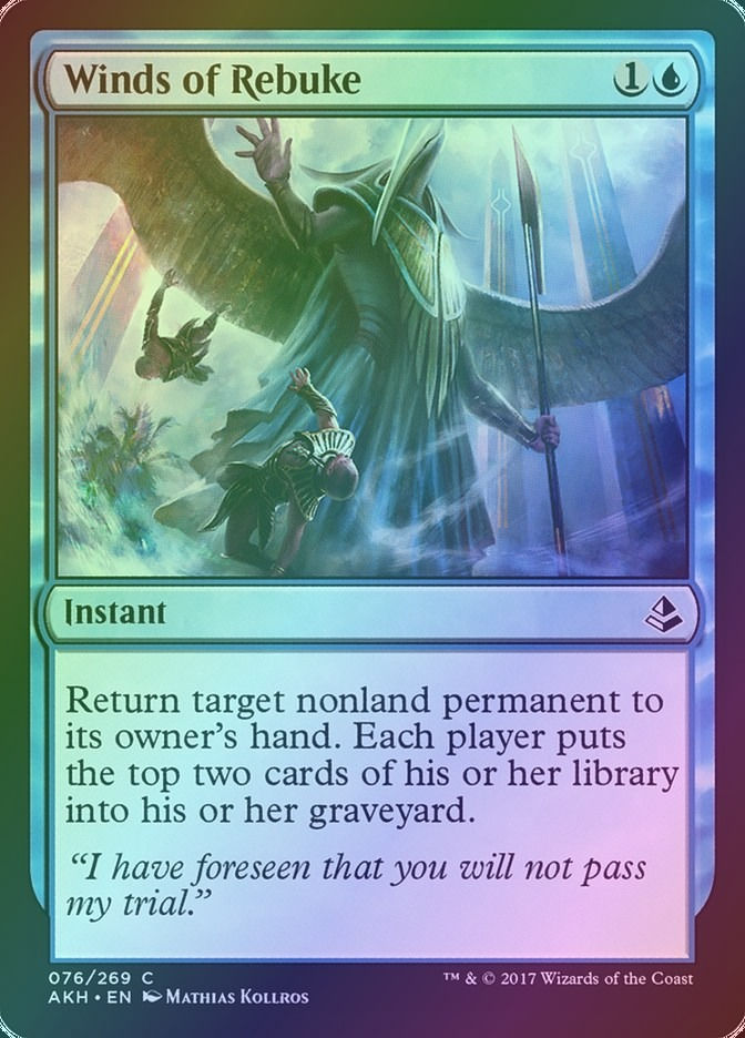 Winds of Rebuke (AKH) (76) / Foil