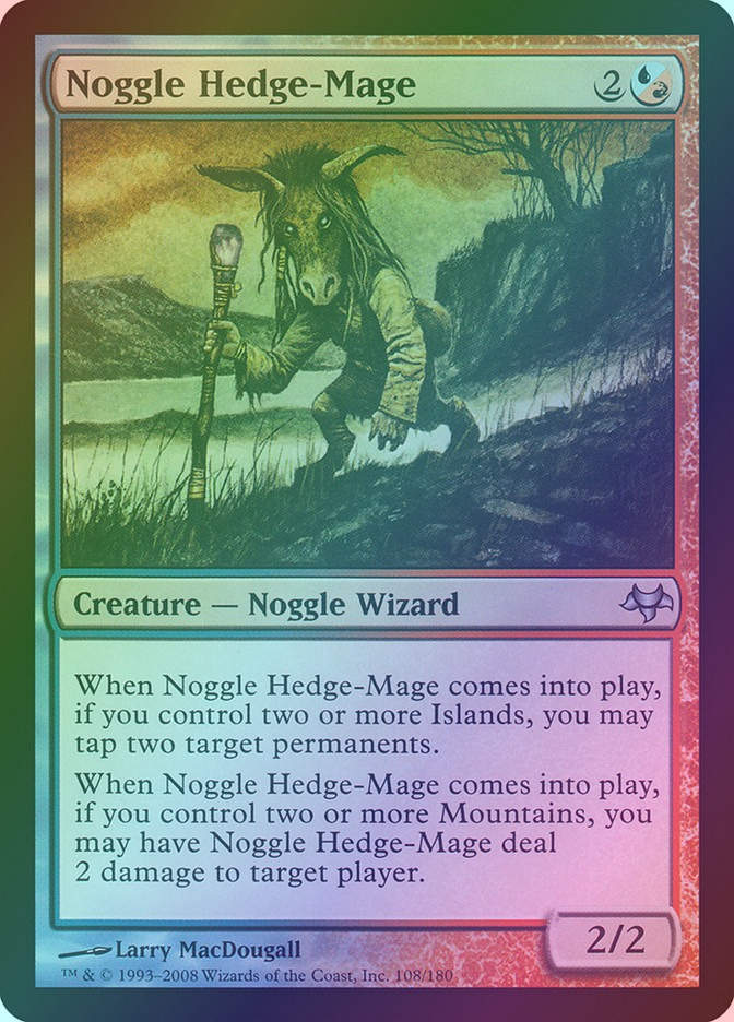 Noggle Hedge-Mage (EVE) (108) / Foil