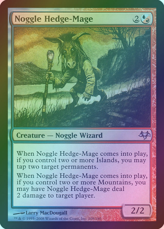 Noggle Hedge-Mage (EVE) (108) / Foil