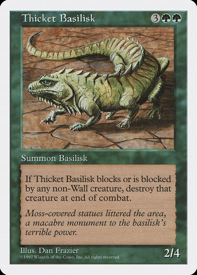 Thicket Basilisk (5ED) (331)
