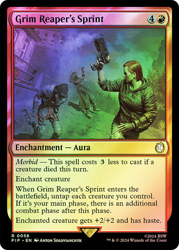 Grim Reaper's Sprint (pip) (58) / Foil