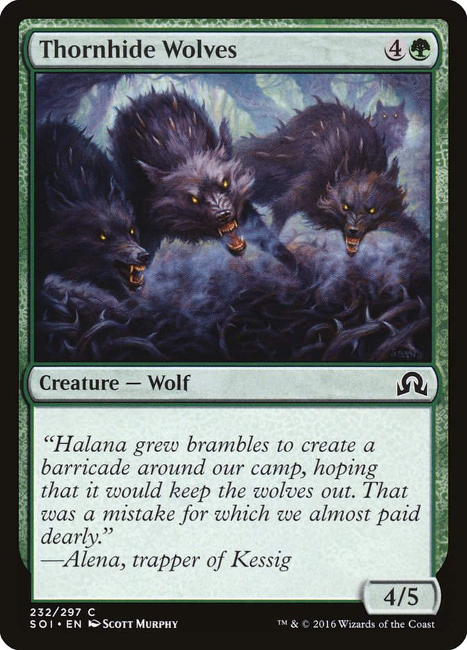 Thornhide Wolves (SOI) (232)