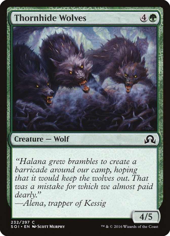Thornhide Wolves (SOI) (232)