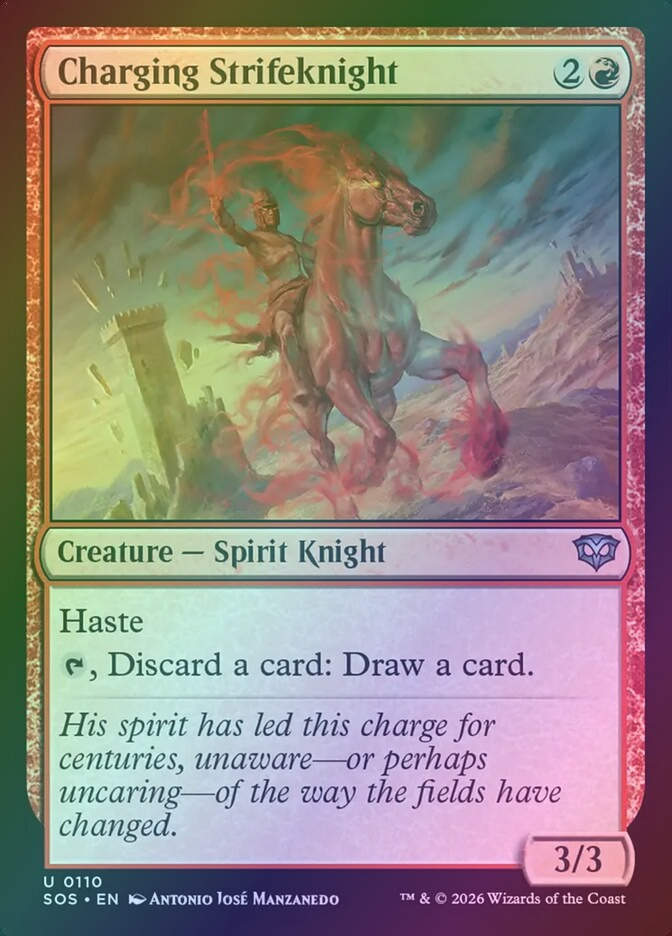 Charging Strifeknight (SOS) (110) / Foil