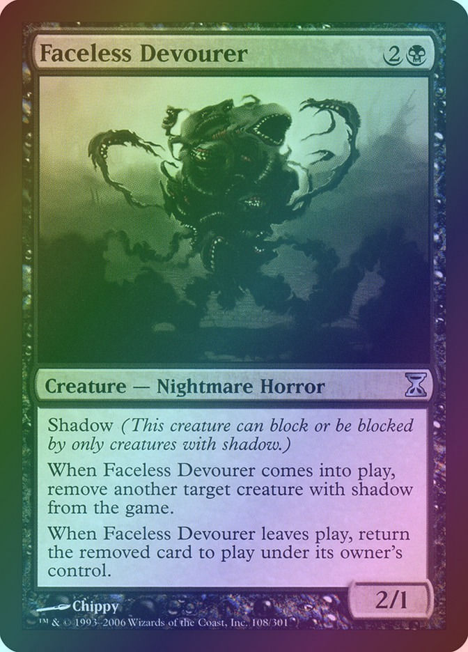 Faceless Devourer (TSP) (108) / Foil