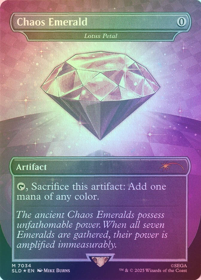 Lotus Petal (SLD) (7034) / Borderless / Foil