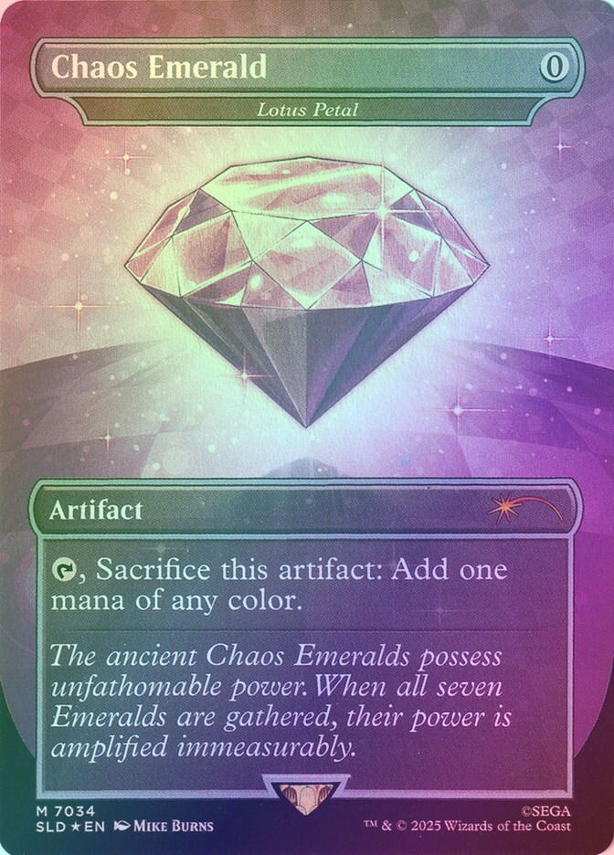 Lotus Petal (SLD) (7034) / Borderless / Foil
