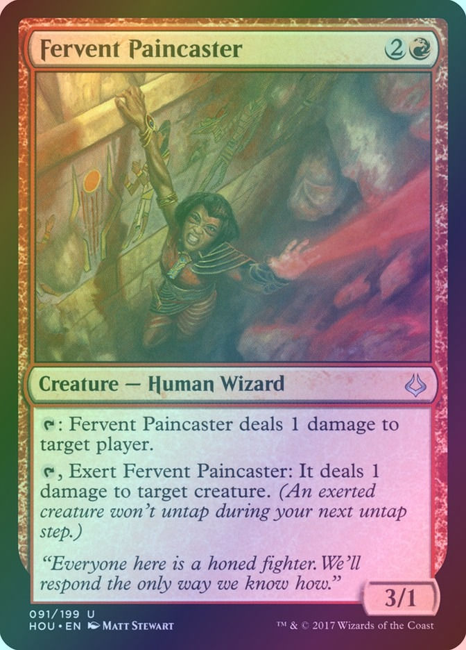 Fervent Paincaster (HOU) (91) / Foil
