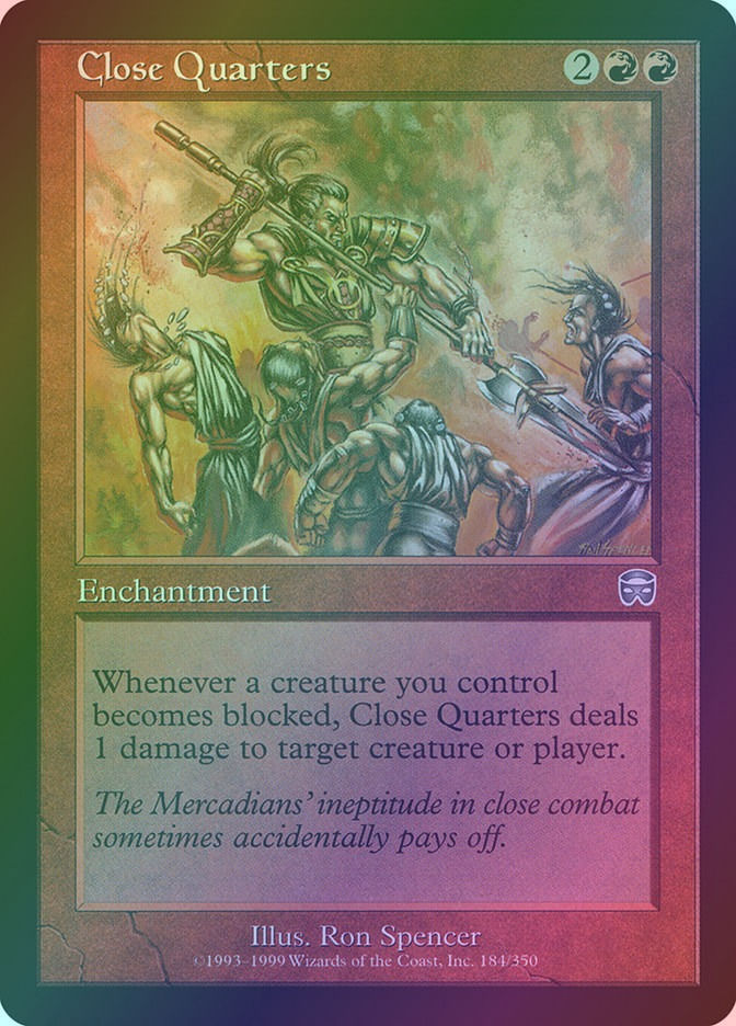 Close Quarters (MMQ) (184) / Foil