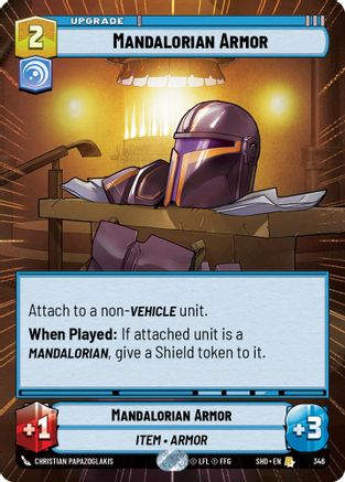Mandalorian Armor (Hyperspace) (SHD_#346) / Foil