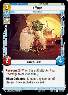 Yoda - Old Master (SOR_#045/252)