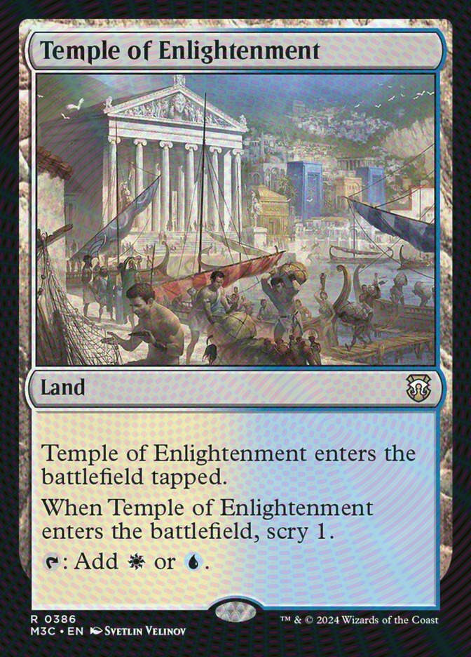 Temple of Enlightenment (M3C) (386) / Ripple Foil