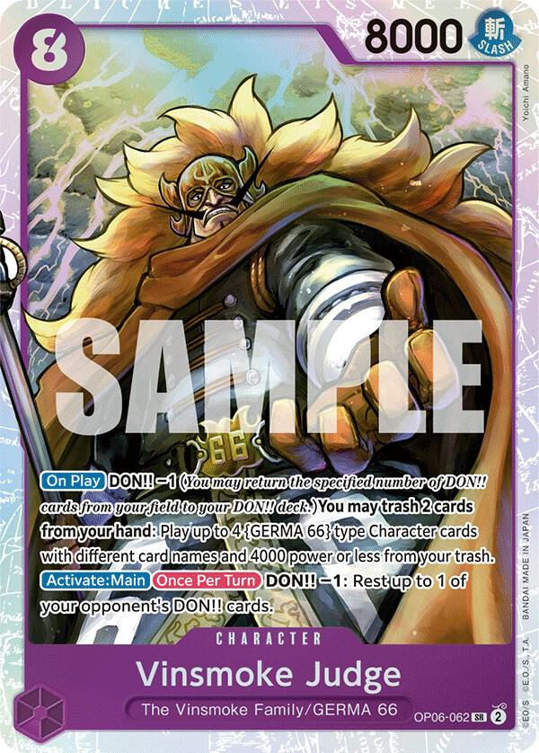 Vinsmoke Judge (OP06-062) / Foil