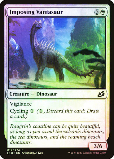 Imposing Vantasaur (IKO) (17) / Foil