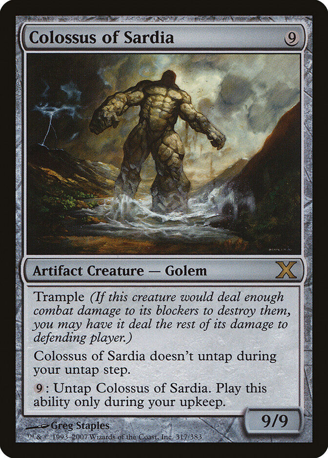 Colossus of Sardia (10E) (317)