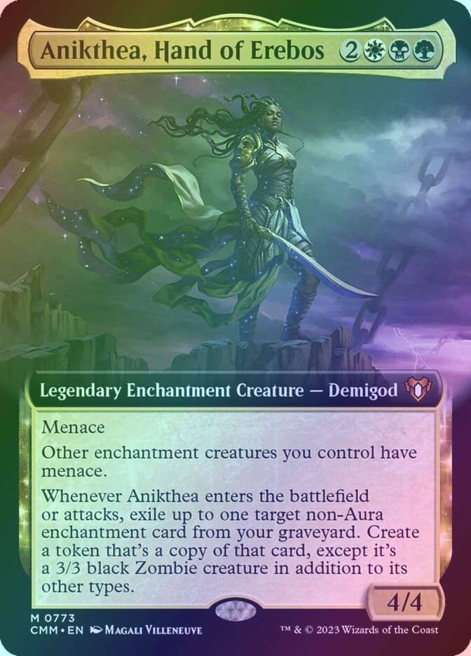 Anikthea, Hand of Erebos (CMM) (773) / Extended Art / Foil