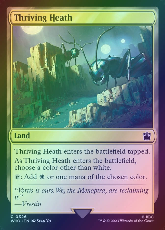 Thriving Heath (WHO) (326) / Foil
