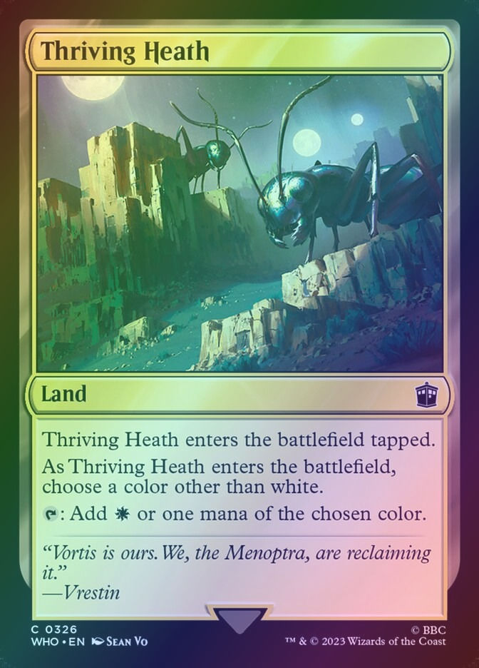 Thriving Heath (WHO) (326) / Foil