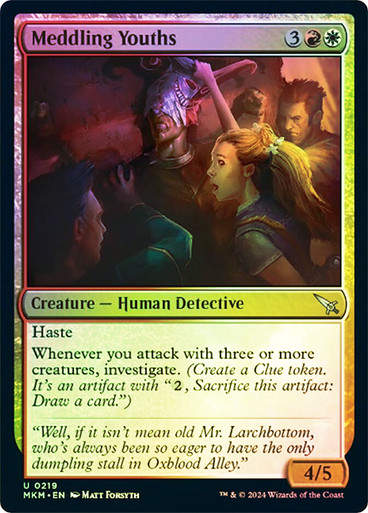 Meddling Youths (mkm) (219) / Foil
