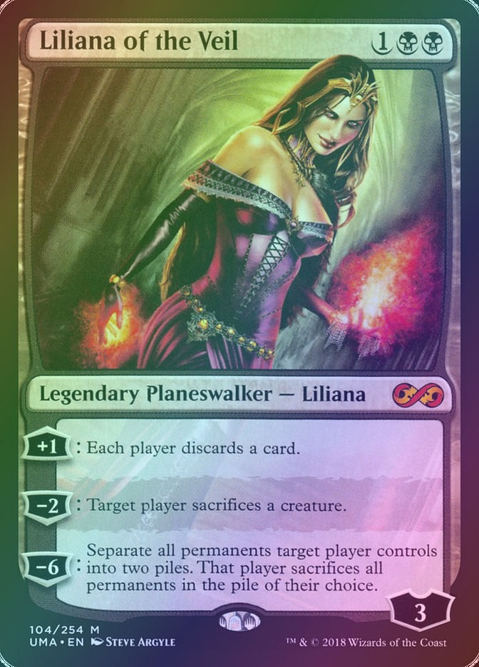 Liliana of the Veil (UMA) (104) / Foil