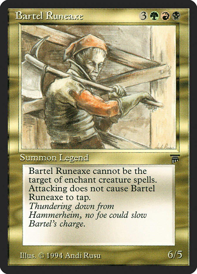 Bartel Runeaxe (leg)