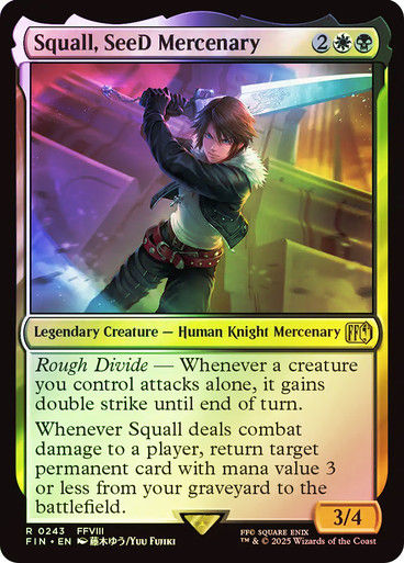 Squall, SeeD Mercenary (FIN) (243) / Foil