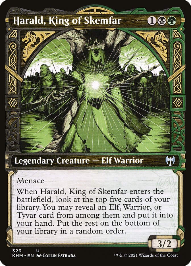 Harald, King of Skemfar (KHM) (323) / Showcase