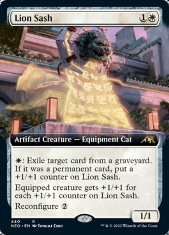 Lion Sash (NEO) / Extended Art
