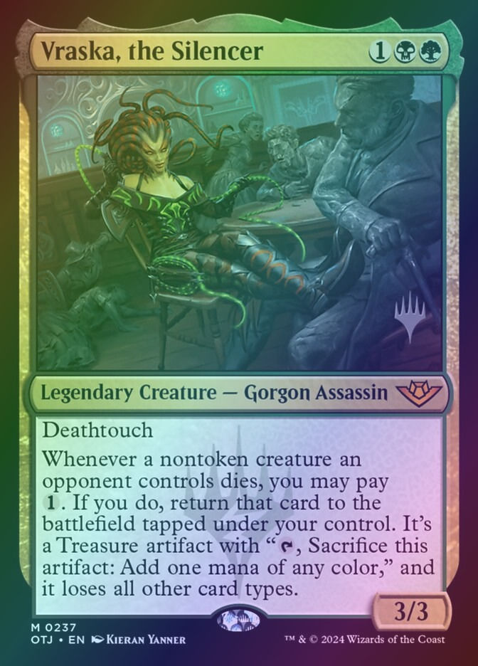 Vraska, the Silencer (POTJ) (237p) / Foil