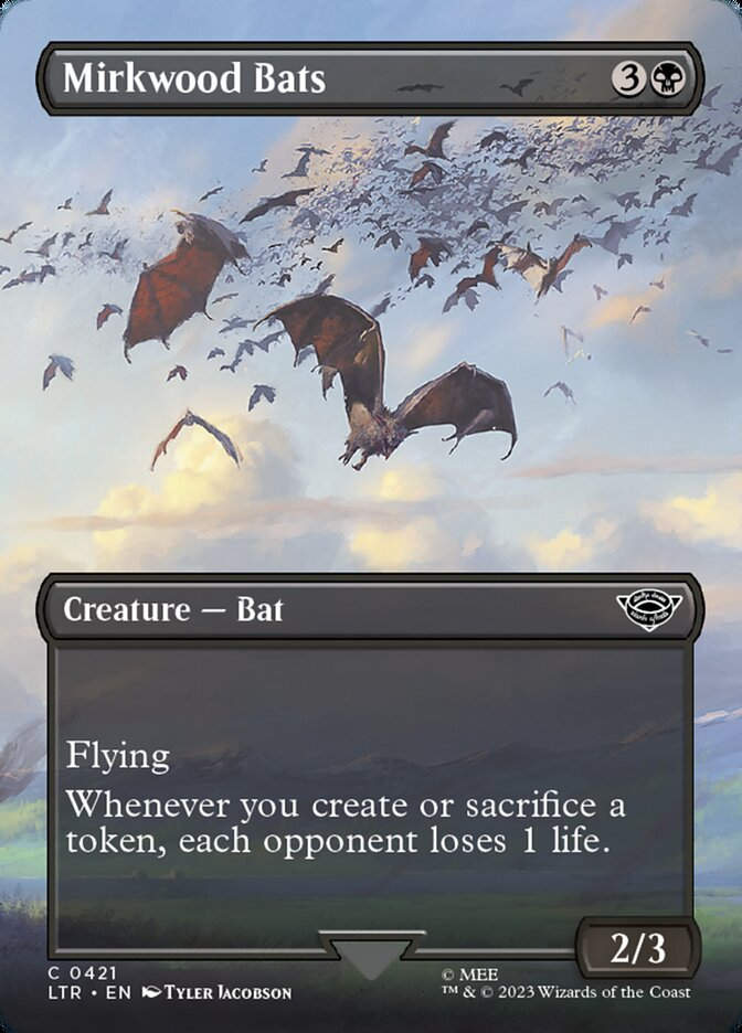 Mirkwood Bats (LTR) (421) / Borderless