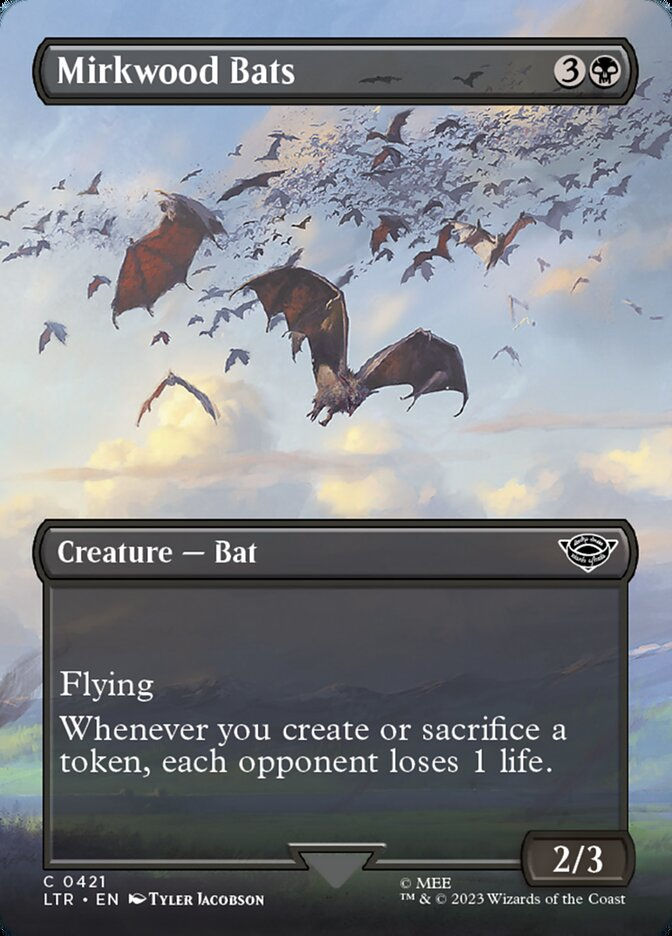 Mirkwood Bats (LTR) (421) / Borderless