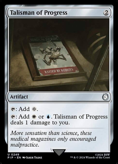 Talisman of Progress (pip) (249)