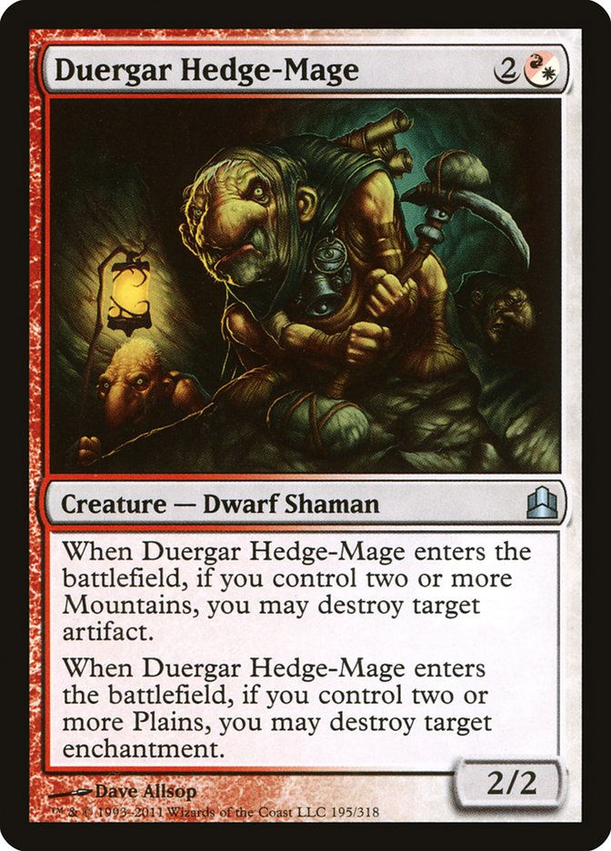 Duergar Hedge-Mage (cmd)