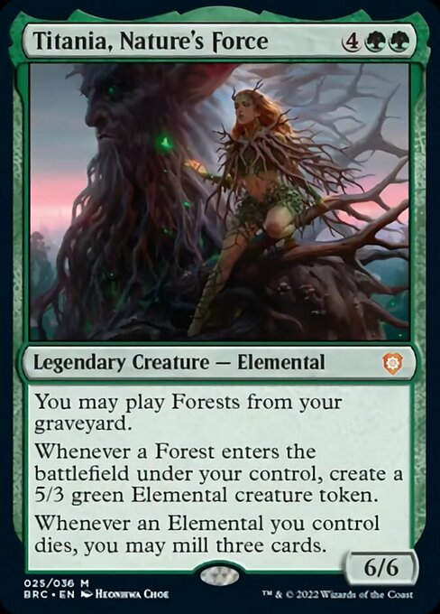 Titania, Nature's Force (BRC) / Set Booster