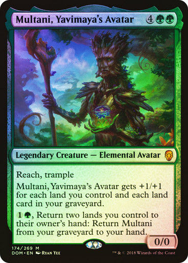 Multani, Yavimaya's Avatar (DOM) (174) / Foil