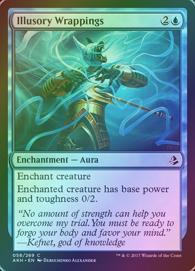 Illusory Wrappings (AKH) (58) / Foil
