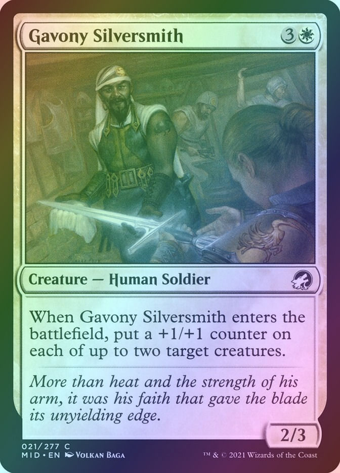 Gavony Silversmith (MID) (21) / Foil