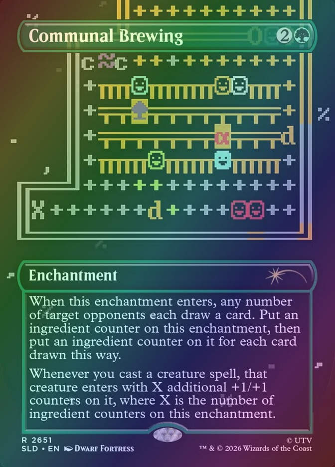 Communal Brewing (SLD) (2651) / Borderless / Foil