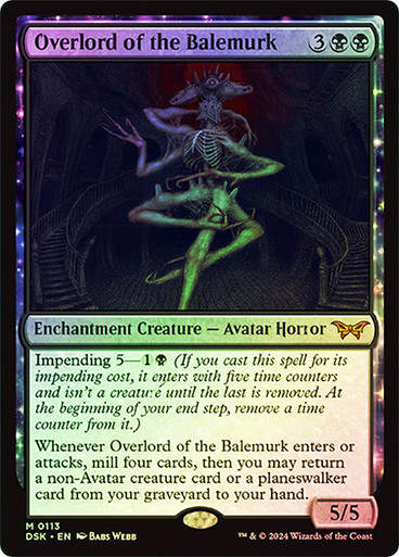 Overlord of the Balemurk (DSK) (113) / Foil