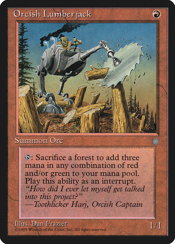 Orcish Lumberjack (ice)