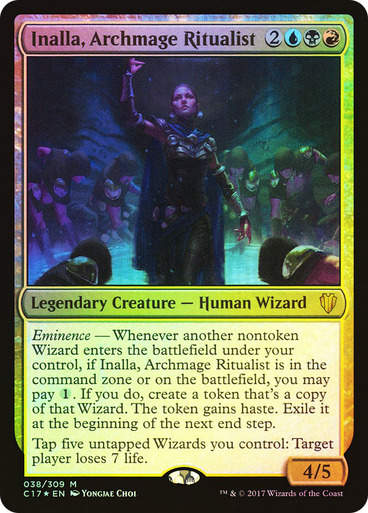 Inalla, Archmage Ritualist (c17) / Foil