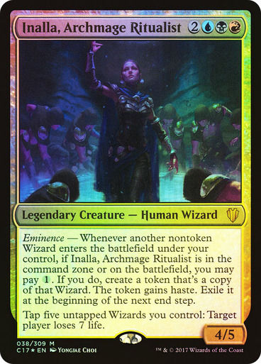 Inalla, Archmage Ritualist (c17) / Foil