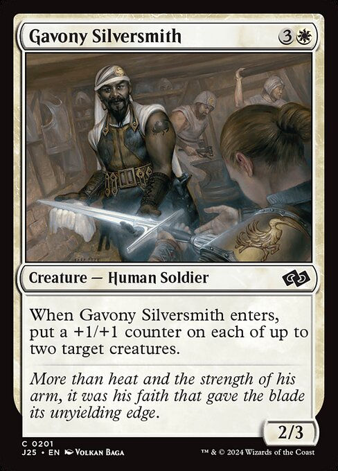 Gavony Silversmith (J25) (201)