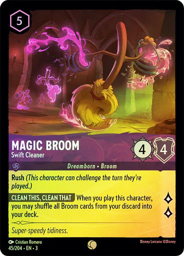 Magic Broom - Swift Cleaner (LOR_ITI) / Foil