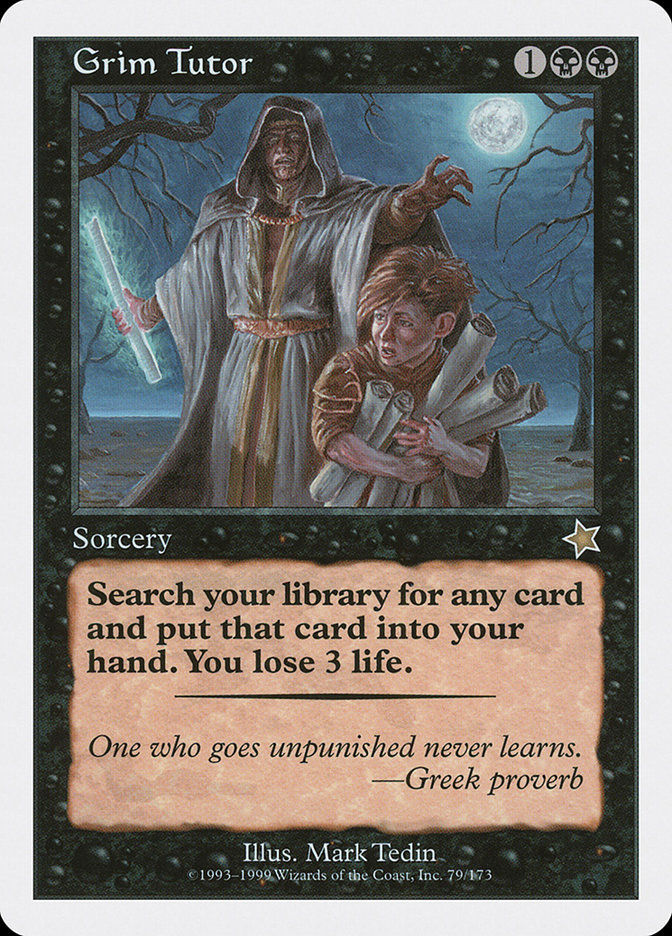 Grim Tutor (S99) (79)