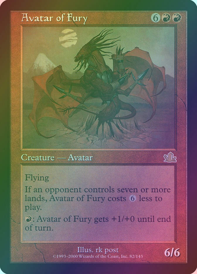 Avatar of Fury (PCY) (82) / Foil