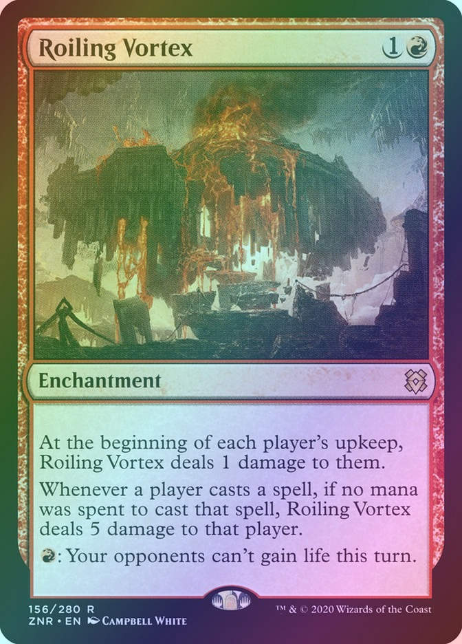 Roiling Vortex (ZNR) (156) / Foil