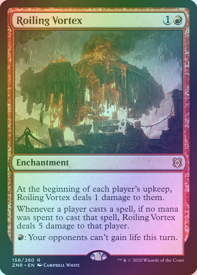 Roiling Vortex (ZNR) (156) / Foil
