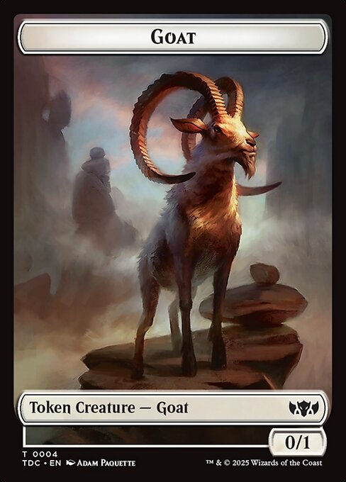 Goat (TTDC) (4) // Timeless Witness (TTDC) (11) — cara 1 de 2